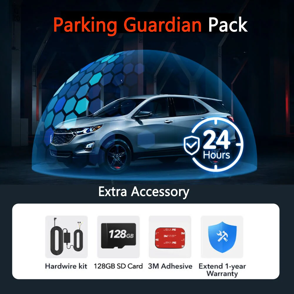 Redtiger F17 4K 3-Channel 5G Wifi Dash Cam - Image 10