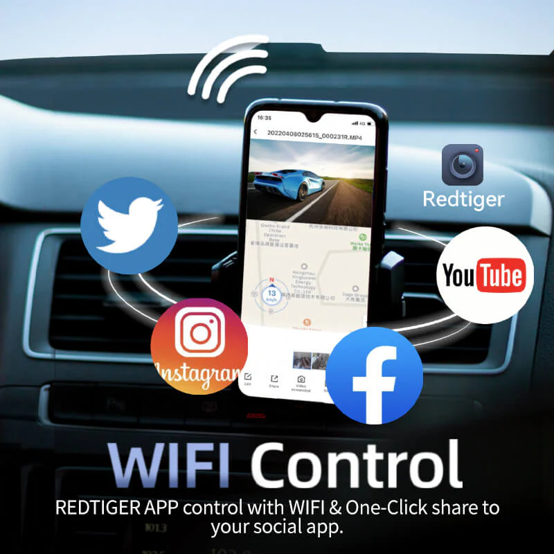 Redtiger F7N 4K Dual Dash Cam - Image 5